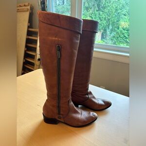 Leather boots made in Italy